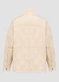 Guess Krem Kadın Kapitone Mont W6YL11W2880-G1M5
