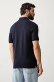 Guess Kısa Kollu Basic Polo Erkek Lacivert Polo T-shirt M6YP60K4388-G7V2
