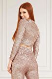 Guess Marcıano Moonlı Kadın Top Bluz 2RGP096111A