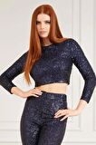 Guess Marcıano Moonlı Kadın Top Bluz 2RGP096111A