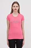 Guess Ss Cn Chloe Tee Kadın Bisiklet Yaka T-Shirt