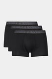Erkek Joe 3'lü Boxer - Siyah | M