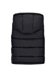Guess Siyah Kadın Dik Yaka Yelek V4RL02WFYE2JBLK-BREANA SLEEVELESS