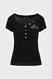 Guess Bayan Top W4RP47 K1814 JBLK
