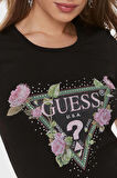 Guess Bayan T Shirt W4RI28J1314 JBLK