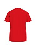 Guess Bisiklet Yaka Desenli Kırmızı Erkek T-Shirt F3GI00K8HM0-G5Q4