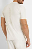 Erkek Guess Regular Fit T-Shirt - Kum Beji | XL