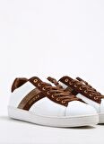Guess Beyaz - Bej Erkek Sneaker NOLA II