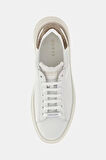 Guess Erkek Beyaz Elba 4G Logolu  Sneaker