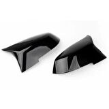 BMW F30-F32-F20 2012-2018 Batman Yarasa Ayna Kapağı Piano Black ABS Plastik