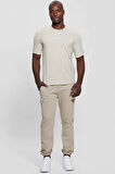 Guess Erkek  Bej  Kargo Jogger  Pantolon