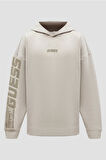 Guess Erkek Önü  Ve Kolları Logolu Sweatshirt