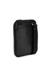 Erkek Frienze Crossbody Fl Mini Omuz Çantası - Siyah | 27/28