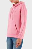 Kadın BRENDA HOODED Kapüşonlu Sweatshirt - Fuşya  | XS