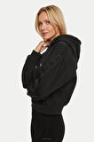 Kadın STACIE Logolu Sweatshirt - Siyah  | S