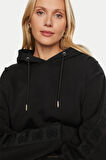 Kadın STACIE Logolu Sweatshirt - Siyah  | S
