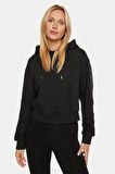 Kadın STACIE Logolu Sweatshirt - Siyah  | L