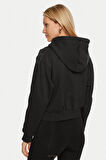 Kadın STACIE Logolu Sweatshirt - Siyah  | L