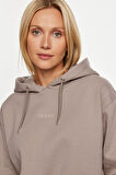 Kadın STACIE Kapüşonlu Sweatshirt - Vizon | S