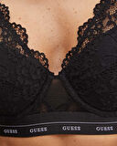 Guess Jane Padded Logo Yazı Detaylı Sütyen