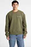 Erkek GJ CN REG AMERICAN Sweatshirt  - Haki | S