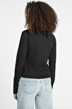 Kadın GJ LS CN Sweatshirt - Siyah  | L