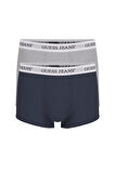 Erkek GJ 2'li Paket Boxer - Gri Lacivert | XL