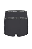 Erkek Guess Jeans 2'li Trunk Accessories Boxer - Siyah | XL