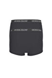 Erkek Guess Jeans 2'li Trunk Accessories Boxer - Siyah | XL