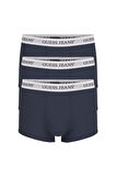Erkek Guess Jeans 3'lü Trunk Accessories Boxer - Lacivert | XL