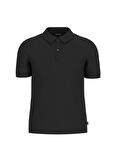 Guess Jeans Desenli Siyah Erkek Polo T-Shirt M4BP29KCJV1JBLK GJ SS EMBRO LOGO