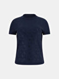 Guess Mock Kadın Mavi Slim Fit T-Shirt W4BI26J1314-G77G