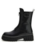 Guess Deri Siyah Kadın Bot FLFANNLEA10-BLACK