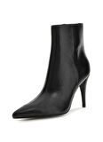 Guess Deri Siyah Kadin Topuklu Bot FLFSLILEA10-BLACK