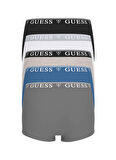 Gri Erkek Desenli Boxer NJFMB BOXER TRUNK 5
