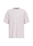 Guess Z4BI02I3Z14G018 AZHA CN OVER Beyaz Yuvarlak Yaka Oversized Desenli Erkek T-Shirt