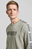 Erkek Arlo Cn Önde Guess Sweatshirt - Yeşil | L
