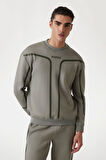 Erkek Falkor Sweatshirt - Yeşil | L