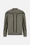 Erkek Falkor Sweatshirt - Yeşil | L