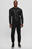 Erkek Falkor Sweatshirt - Siyah | M