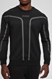 Erkek Falkor Sweatshirt - Siyah | M