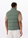 Guess Z5RL00WGTN0G8AW ROHAN QUILTED VEST Yeşil Standart Desenli Erkek Yelek