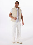 Guess Z5RL00WGTN0G9H6 ROHAN QUILTED VEST Gri Standart Desenli Erkek Yelek