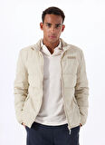 Guess Z5RL01WGTN0G9H6 ROHAN JACKET Gri Desenli Erkek Mont