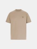 Guess Bisiklet Yaka Kısa Kollu Küçük Amblemli Erkek Gri T-shirt M6GI21K3053-G9I0