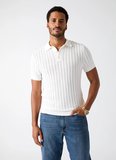Guess Beyaz Erkek Regular Fit Örgü Polo T-Shirt M6GR05Z0558-G018 Beyaz Polo T-Shirt