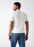 Guess Beyaz Erkek Regular Fit Örgü Polo T-Shirt M6GR05Z0558-G018 Beyaz Polo T-Shirt