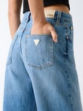 Guess Yeni Mom Kadın Mavi Jeans W6YA3JD1542-TEMD
