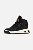 Kadın Corten Yüksek Sneaker-Siyah | 36