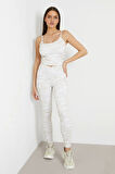 Guess AYLA LEGGING 4/4 Kadın Altın Tayt V4GB05MC049-P8DA